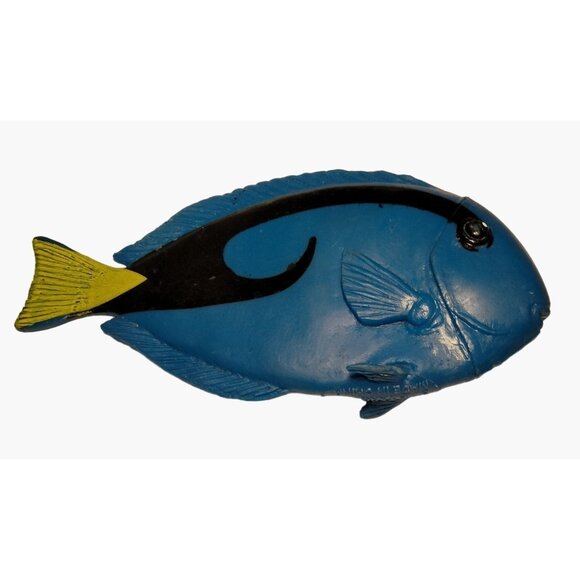 Boley Blue Tang Fish Sealife Toy Model Figure Aquarium Tank Decor Pool Bath Toy - Picture 1 of 5